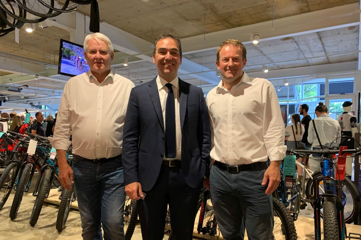 Premier Joins Bicycle Express’ Expansion Celebrations The Latz Report