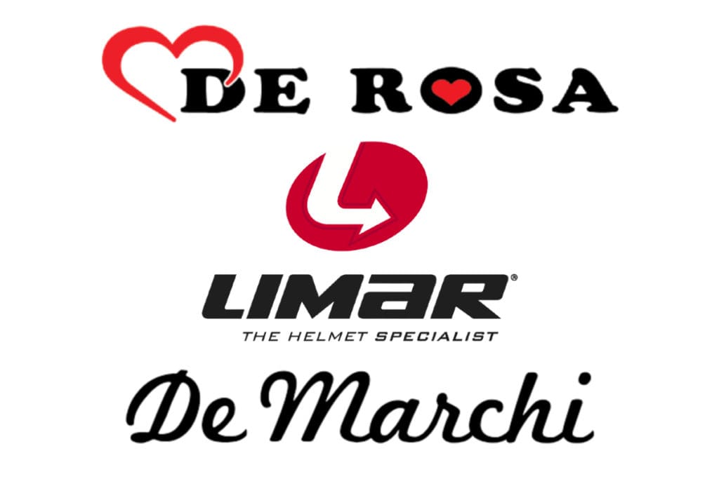 De Rosa, De Marchi and Limar Helmets Logos