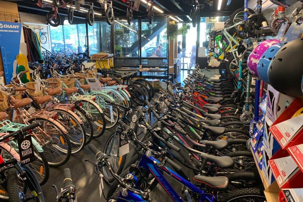 Most bike retailers have stock, but not the mix of bikes that they want