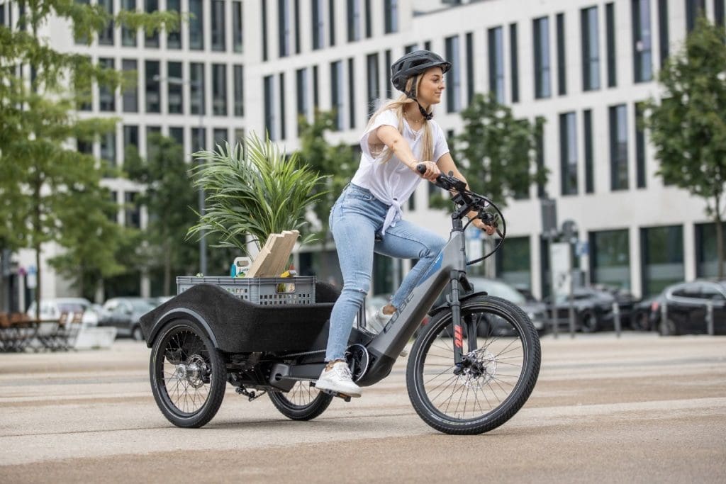 IAA Mobility - Cube cargo bike Demonstration
