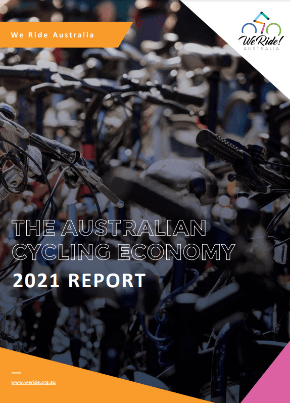 We Ride Australia, The Australian Cycling Economy 2021 Report