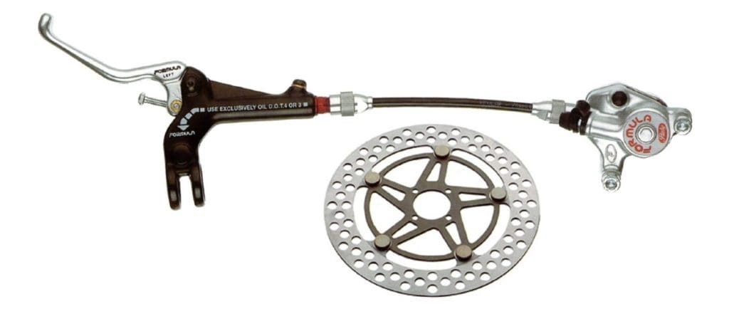 Formula's first disc brake, the Formula Standard, from 1993.