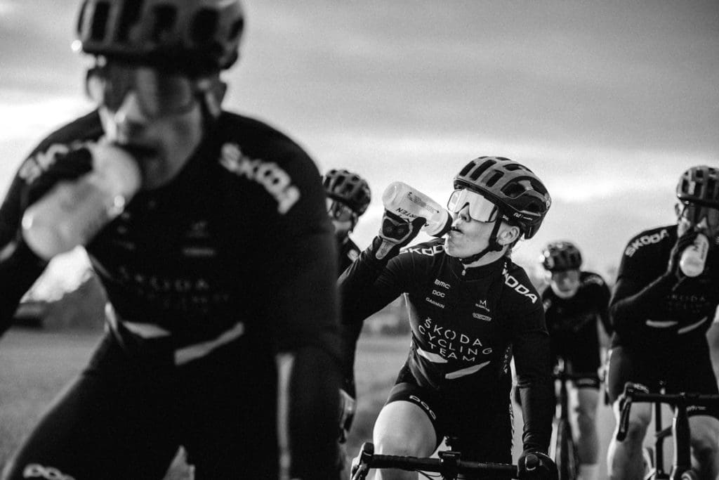 Many international-level cycling teams are now going public with their use of Maurten drinks and gels, after a lot of them previously used them ‘unofficially’.