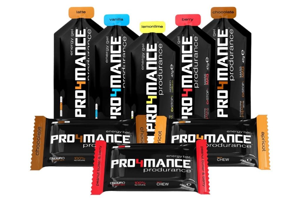 Pro4mance Gels and Drinks