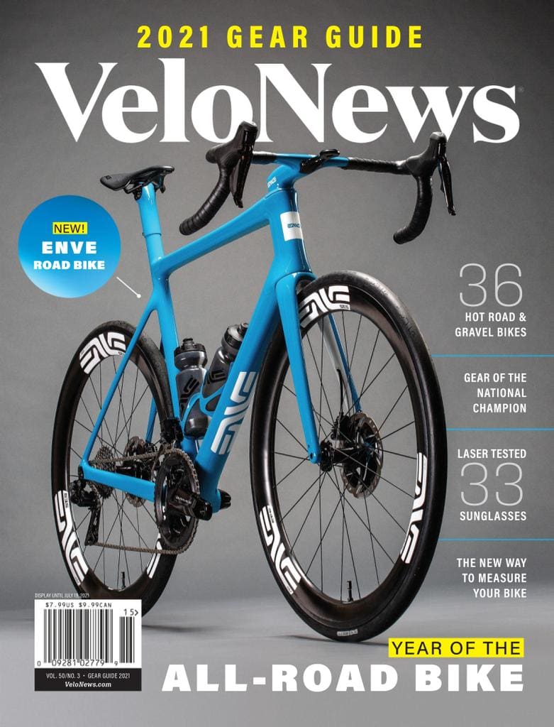 VeloNews gradually morphed into a full-colour magazine. Photo credit: VeloNews