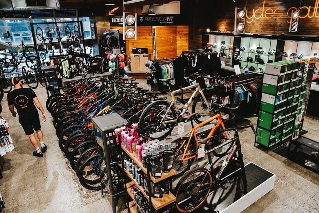 The Cycles Galleria chain, both this month by Trek Bicycle Australia, includes four stores in inner-city Melbourne and three in the city’s suburbs.