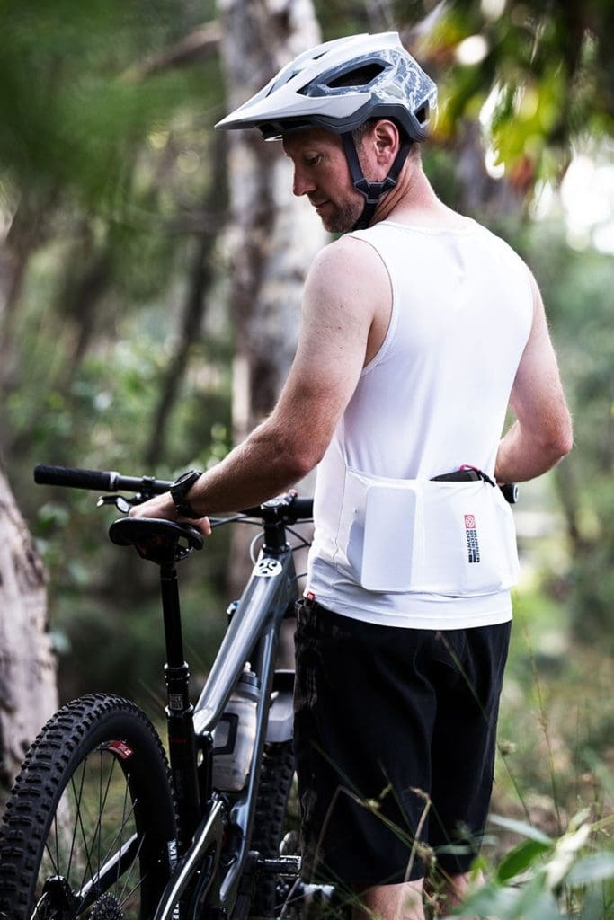 Made from a soft but supportive Italian recycled polyester, the Cargo Base Layer is cool and breathable alternative to riding with a backpack.