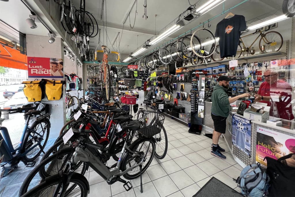 Ganzert’s bike shop