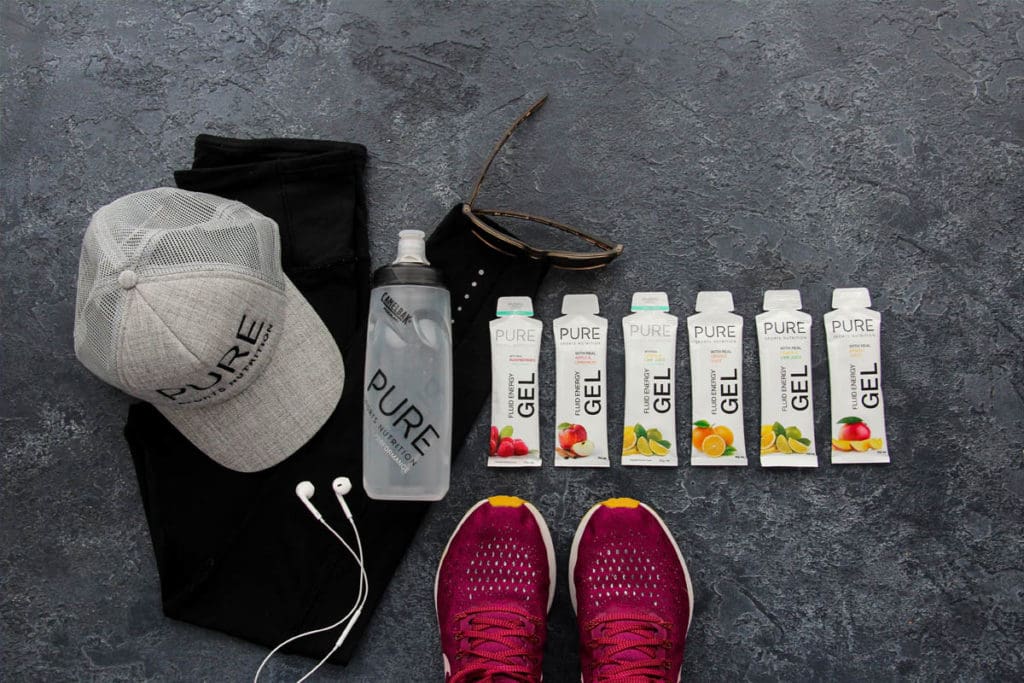 PURE Sports Nutrition energy gels