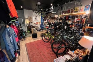 Kingston Foreshore Cycles shop interior