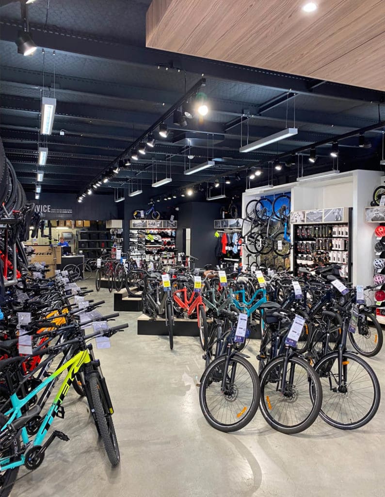 Trek Bicycles Leederville store interior