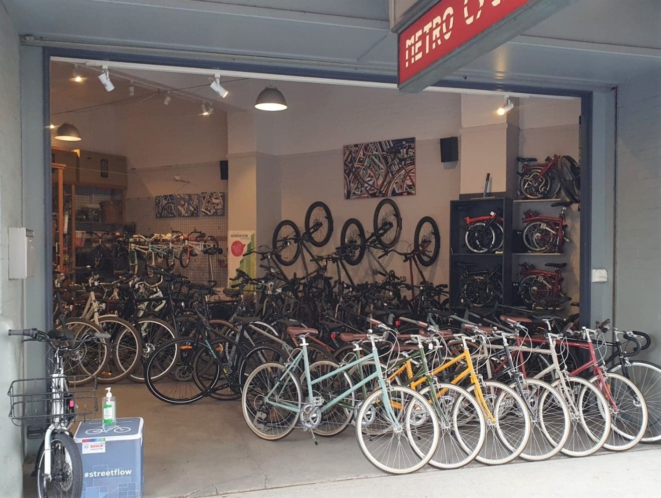 Metro Cycles inner city bike shop for sale