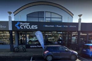 Hunter Cycles shopfront