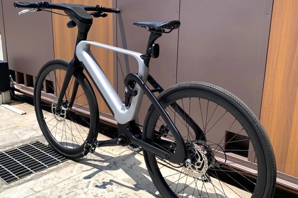 OKGO carbon frame e-bike