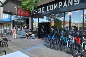 Chain Reaction Bicycle Co shop front