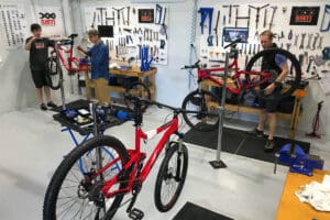 Bicycle mechanic training facility