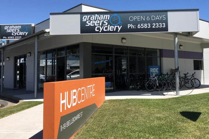 Graham Seers Cyclery Shopfront