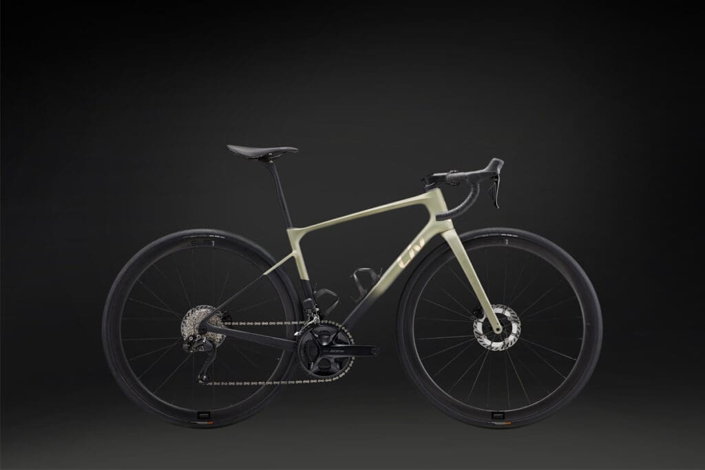 Product shot of bicycle