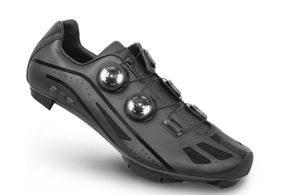 Product shot of cycling shoe