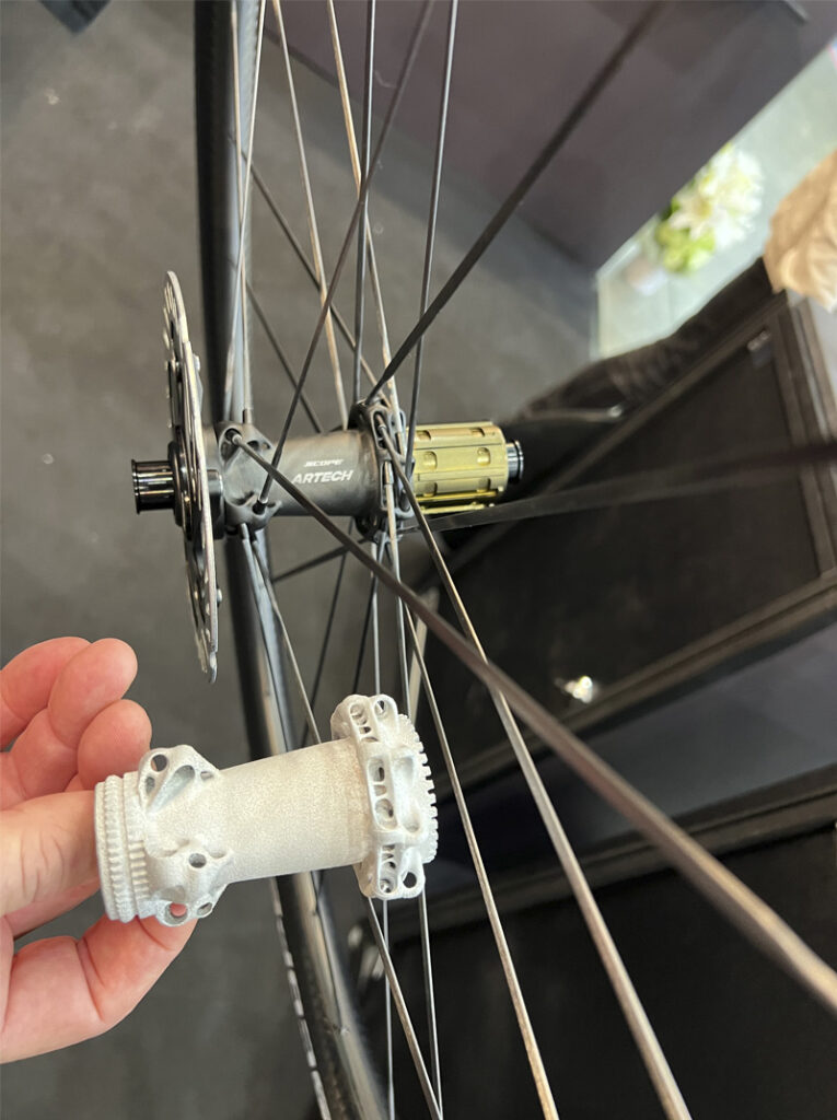 3D printed bicycle component