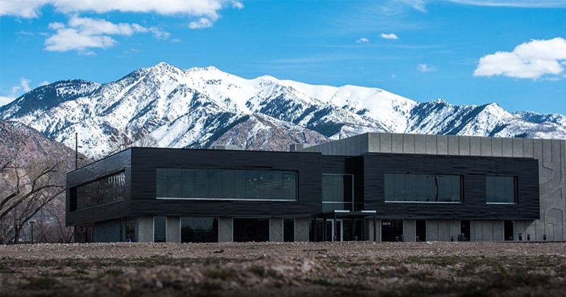 Exterior view of Enve’s headquarters and factory in Ogden, Utah, USA