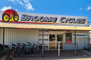 Broome Cycles shopfront