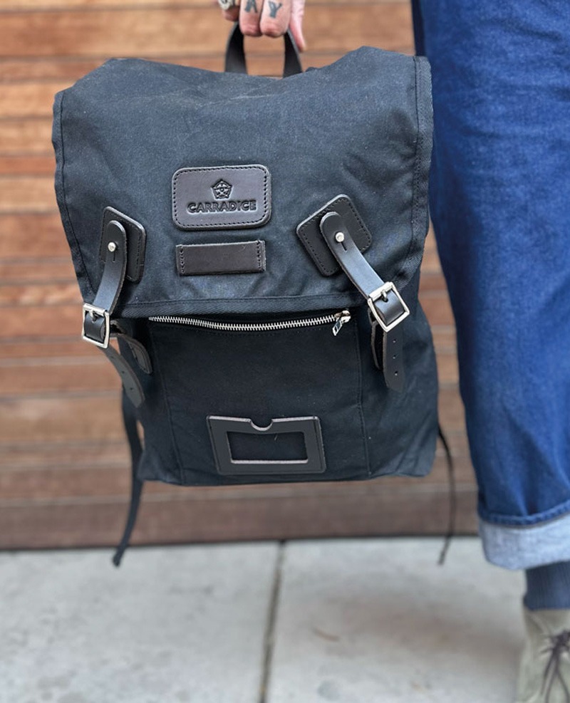 Product shot of backpack