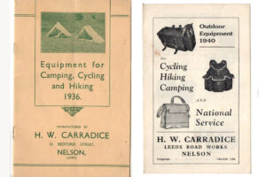 Two vintage catalogue covers