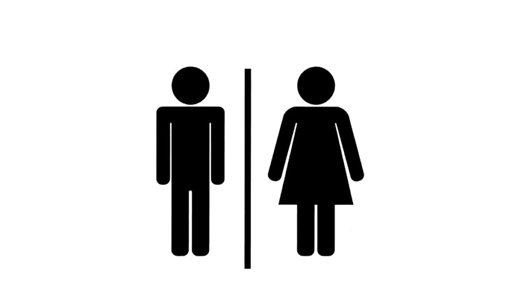 Male and female icons