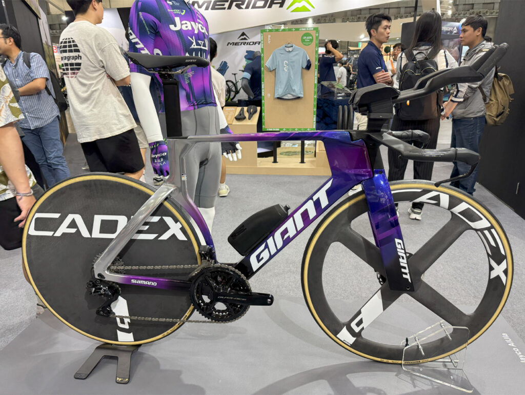 Bicycle display at expo