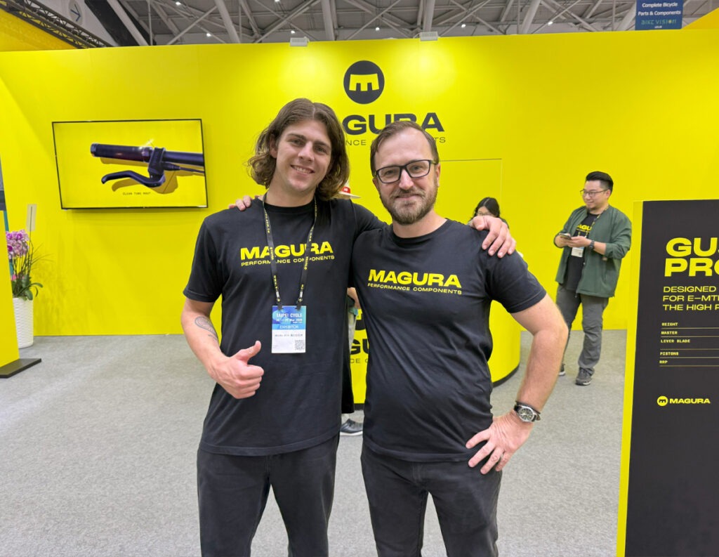 Two men at expo
