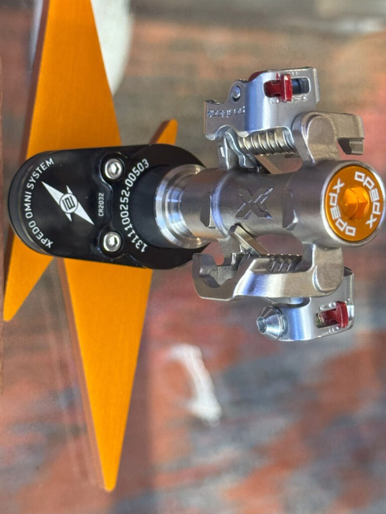 Close up of bicycle component