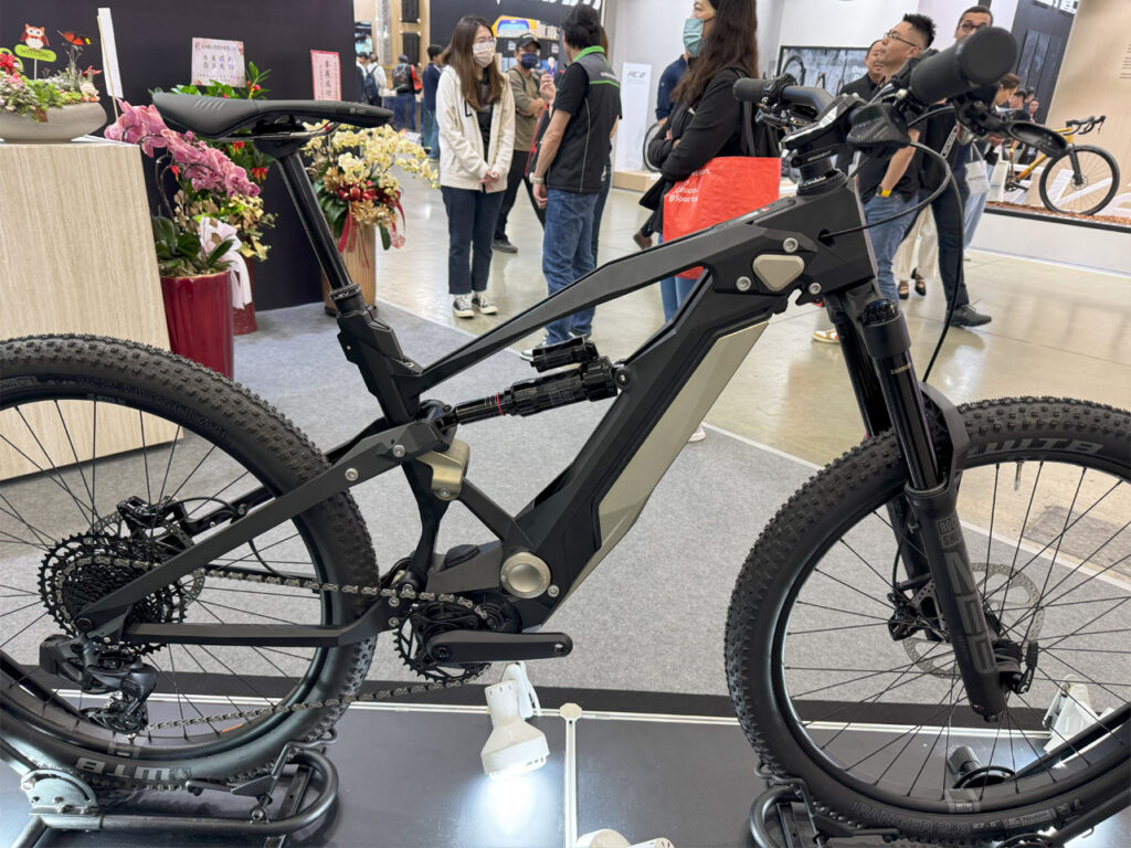 Bicycle on display at expo