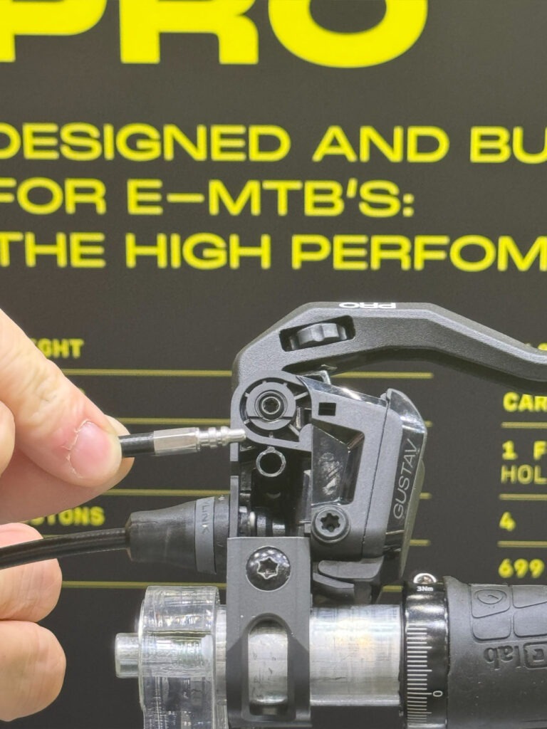 Close up of bicycle component
