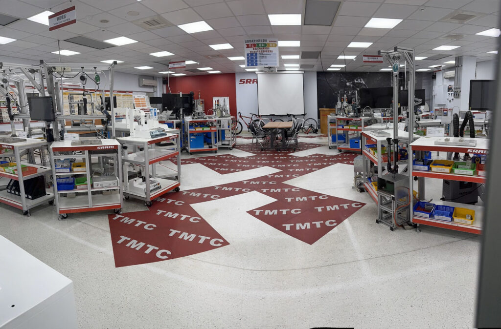 Internal view of factory