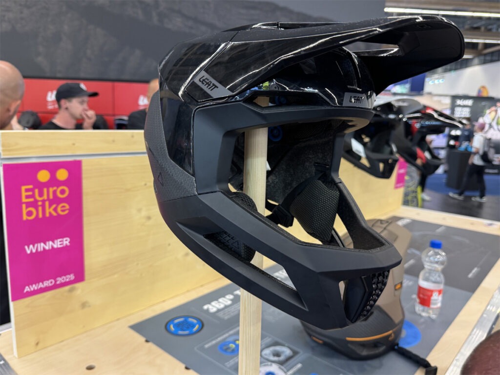 Helmet on display at expo