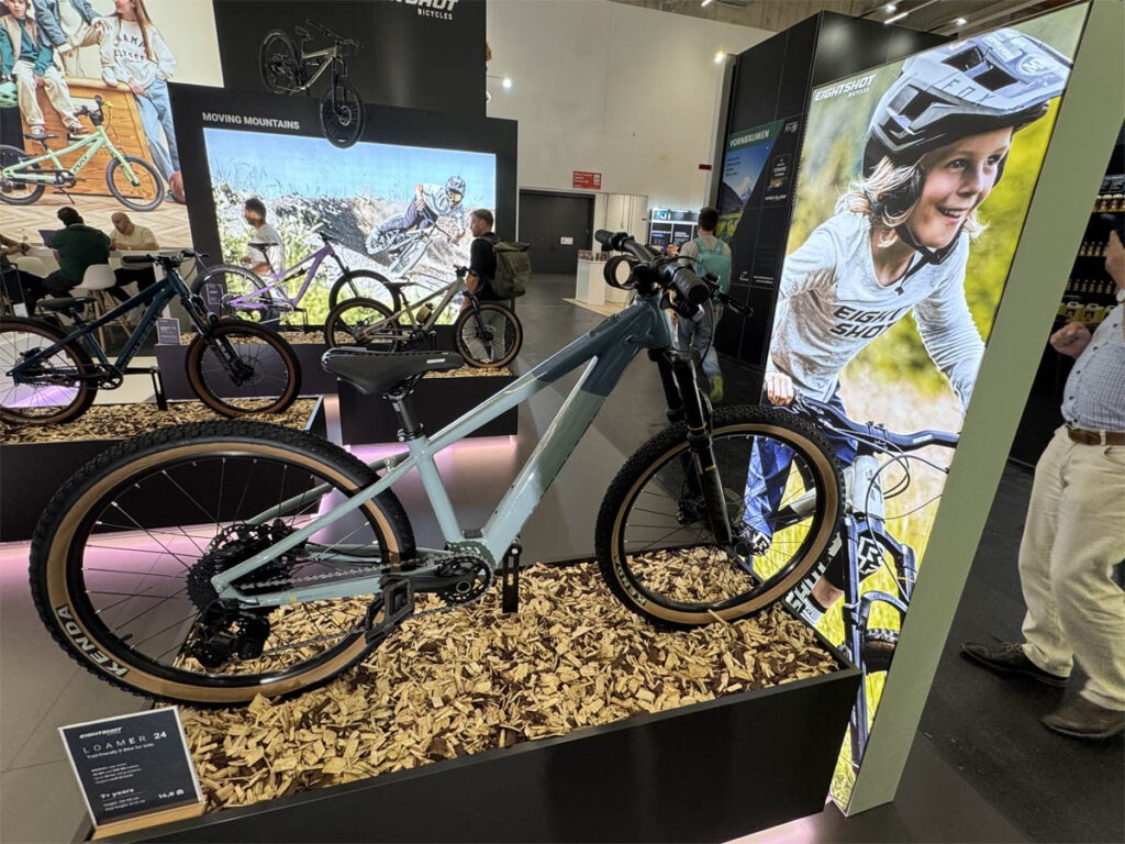 Bicycle on display at expo