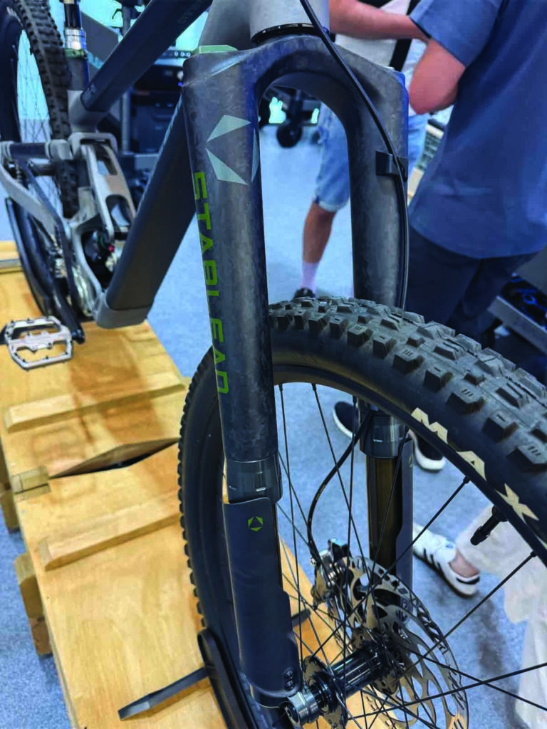 Bicycle on display at expo