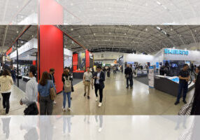 Internal view of expo hall