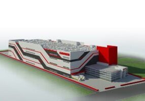 Artist’s impression of new factory